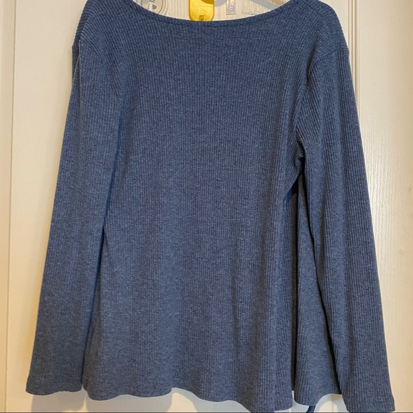 Wrap over sweater shirt - Picture 3 of 5